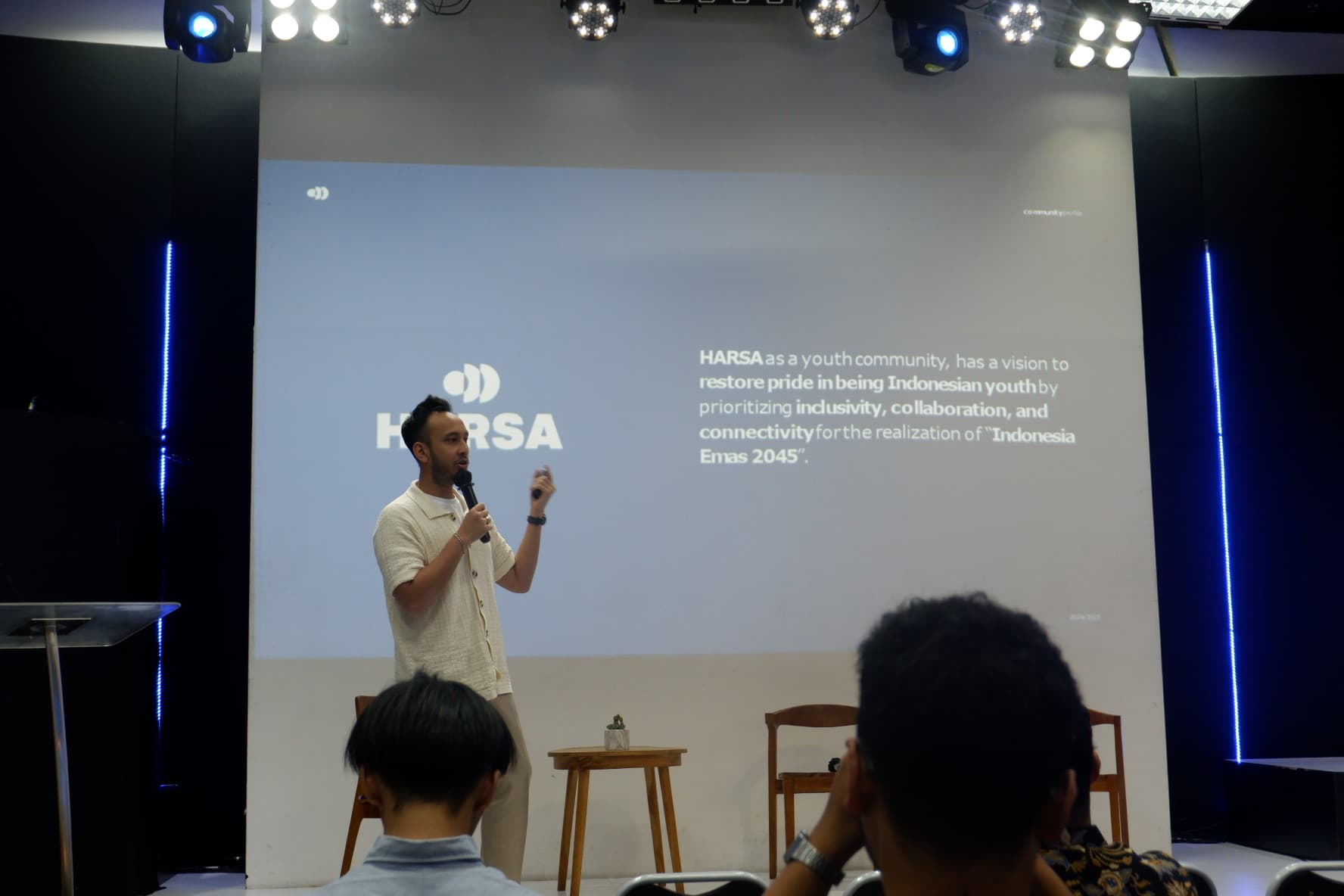 HARSA representative.